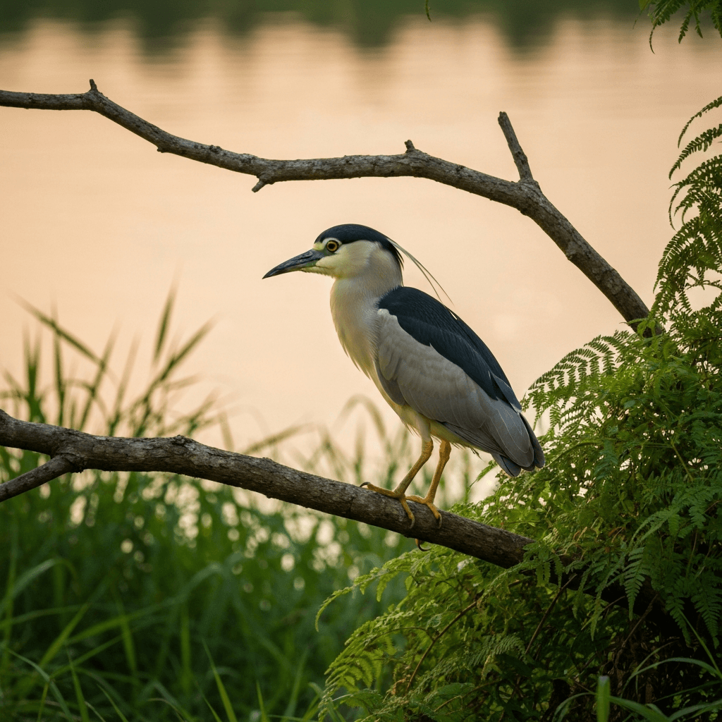 Black-crowned Night Heron
