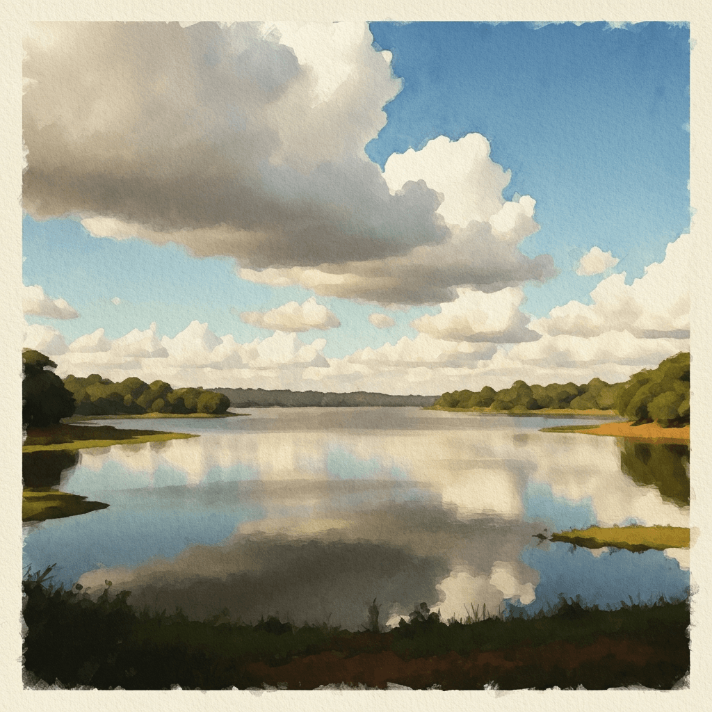 partly cloudy